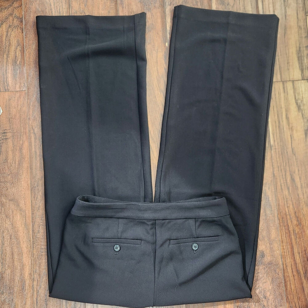 LOFT Black Wide-Leg Trousers - Picture 5 of 10